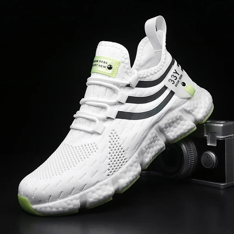 Breathable Mesh Athletic Shoes - Heren Sneakers Mesh Ademende Hardloopschoenen Man