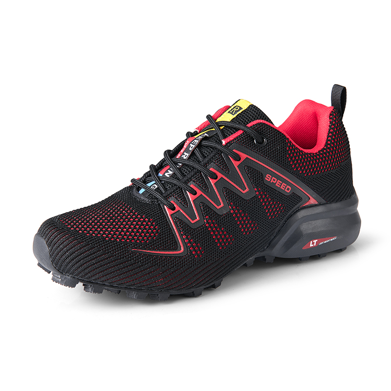 MTB-fietsschoenen zapatillas c - Knit Fabric Lace Up Sneakers recensie en prijs