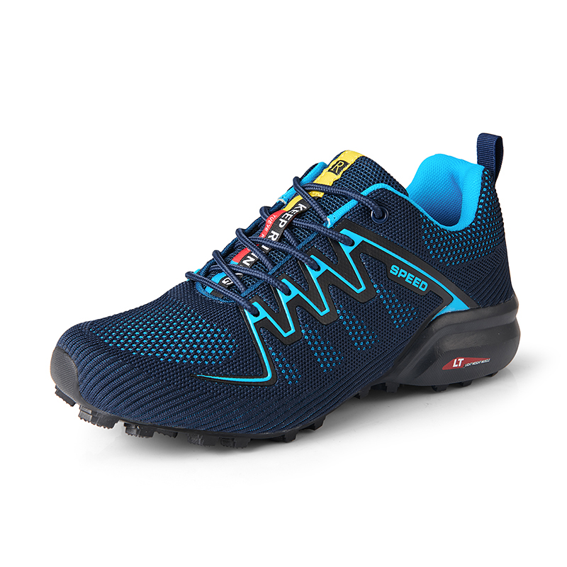 MTB-fietsschoenen zapatillas c - Knit Fabric Lace Up Sneakers recensie en prijs