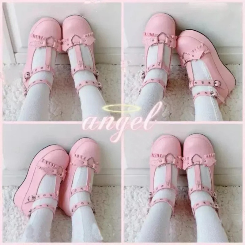 Nieuwe Zoete Hart Gesp Wiggen  - Women'S Shoes recensie en prijs