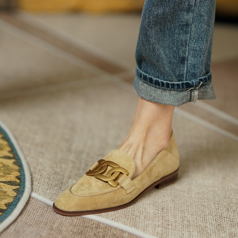 Suede Leer Vrouwen Instappers  - Heels recensie en prijs