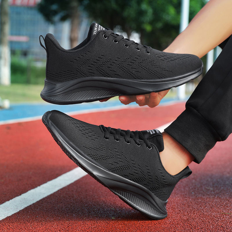 Nieuwe schoenen voor heren Sne - Knit Fabric Lace Up Sneakers recensie en prijs