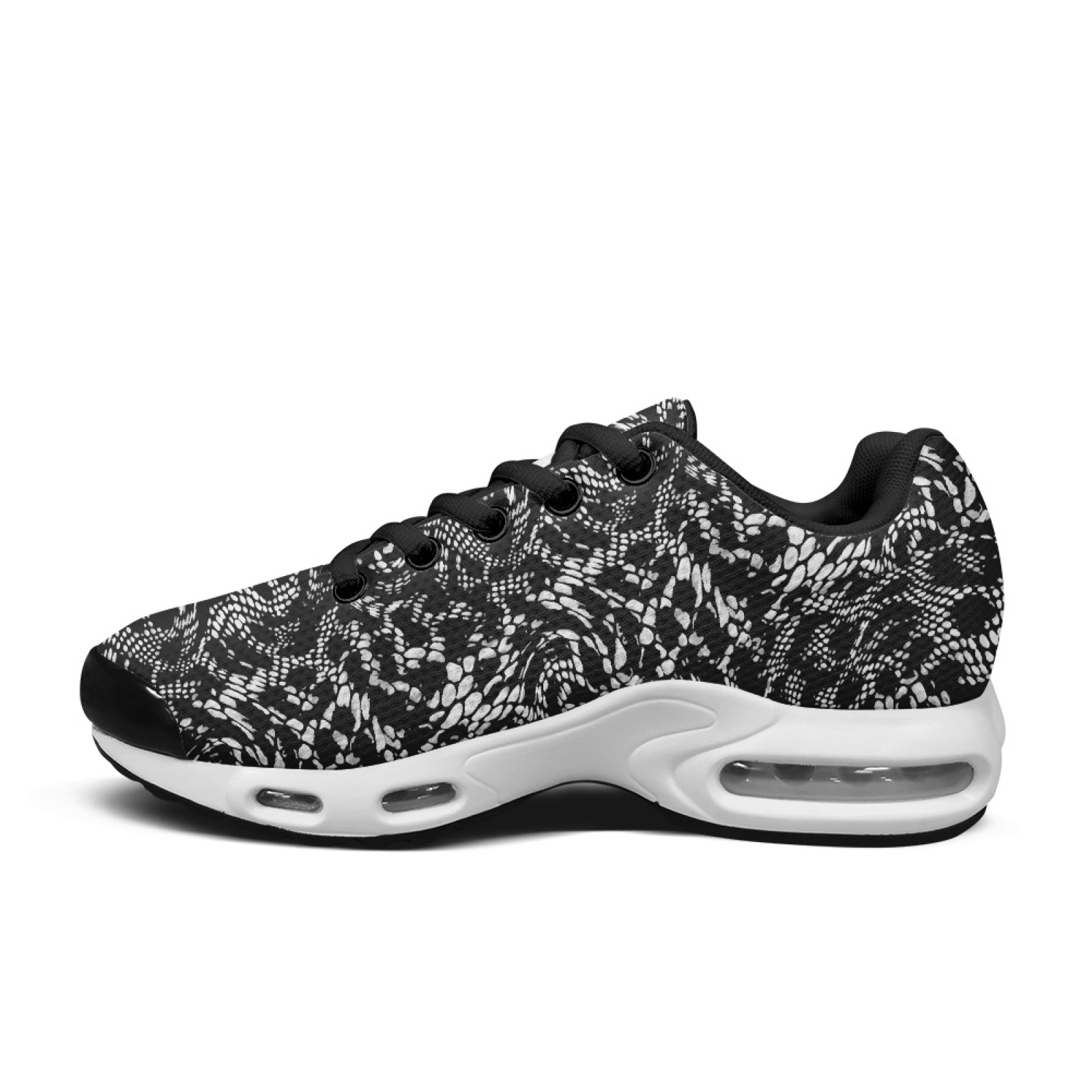 PENSTROLL Sneakers met slangen - Knit Fabric Lace Up Sneakers recensie en prijs